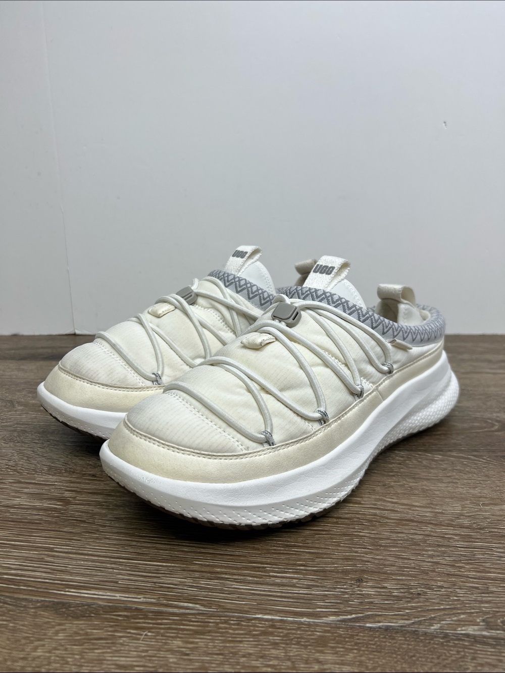 UGG Tasman CA78 Sneaker White Cream Gray Men’s Size 9